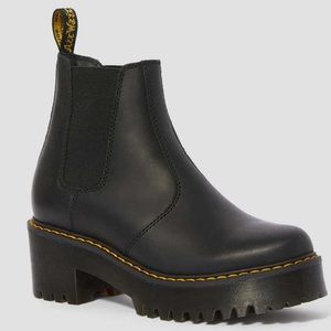 Dr. Martens Leather Rometty Platform Chelsea Boots